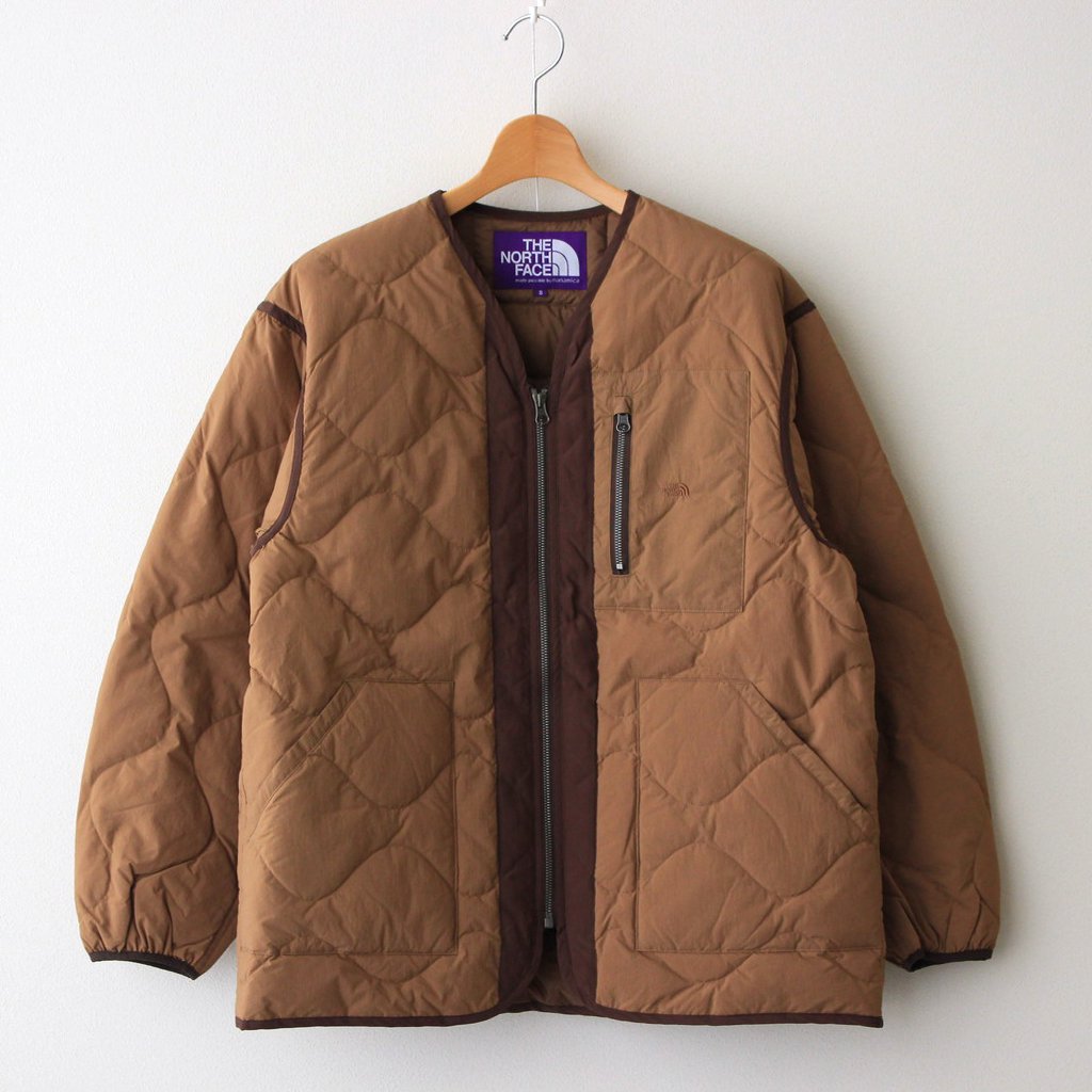THE NORTH FACE PURPLE LABEL｜FIELD DOWN CARDIGAN #COYOTE [ND2153N