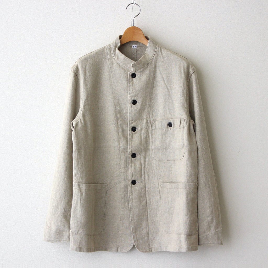 Ets.MATERIAUX｜FRENCH WORK JACKET #OFF WHITE [22010300260010]