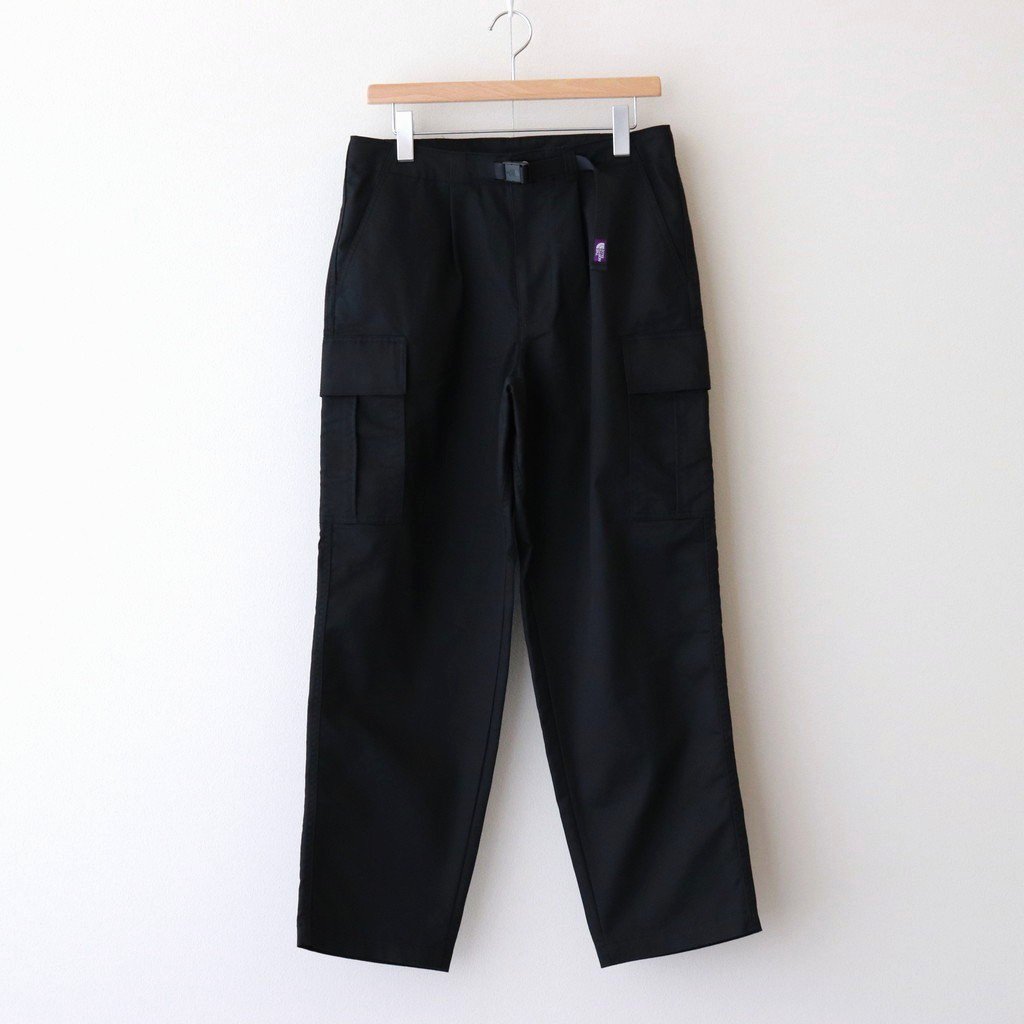 THE NORTH FACE PURPLE LABEL｜STRETCH TWILL CARGO PANTS #BLACK [NT5202N]