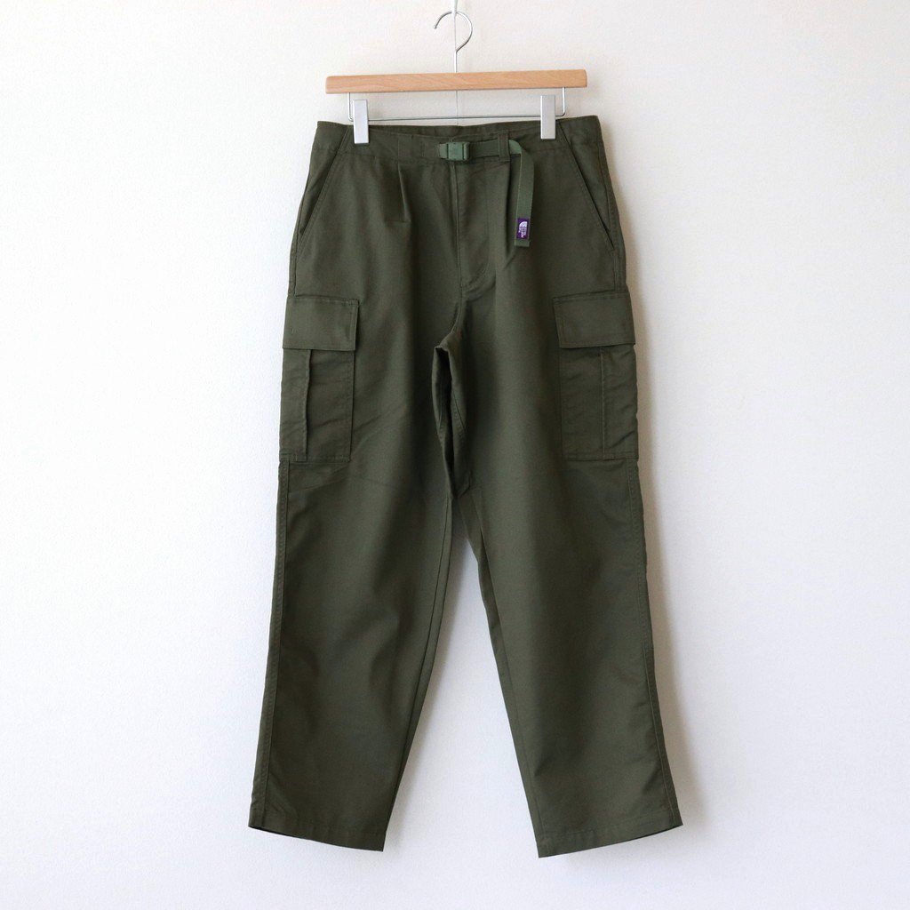 THE NORTH FACE PURPLE LABEL｜STRETCH TWILL CARGO PANTS #KHAKI [NT5202N]