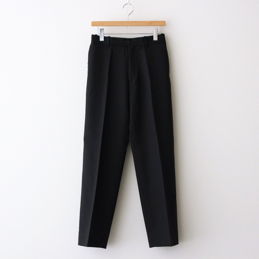 MARKAWARE｜FLAT FRONT TROUSERS #CHARCOAL GRAY [A22A-09PT03C 