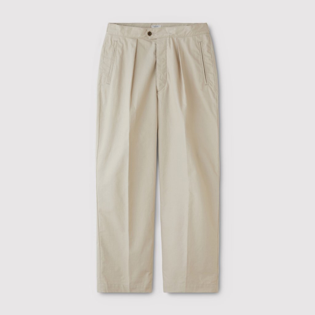 PHIGVEL MAKERS & Co.｜WORKADAY STRING TROUSERS #CREAM [PMAN-PT03]