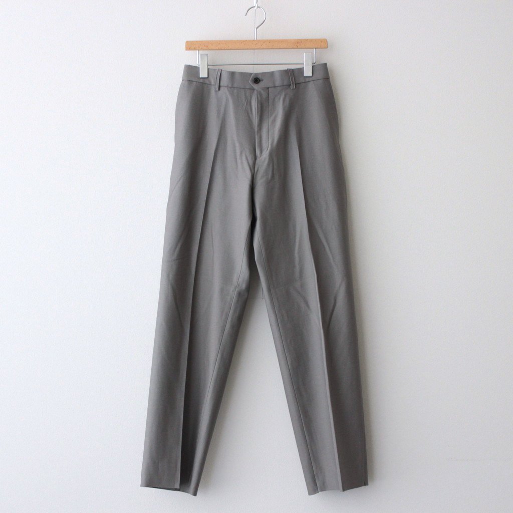 MARKAWARE｜FLAT FRONT TROUSERS #GRAY [A22A-12PT03C]