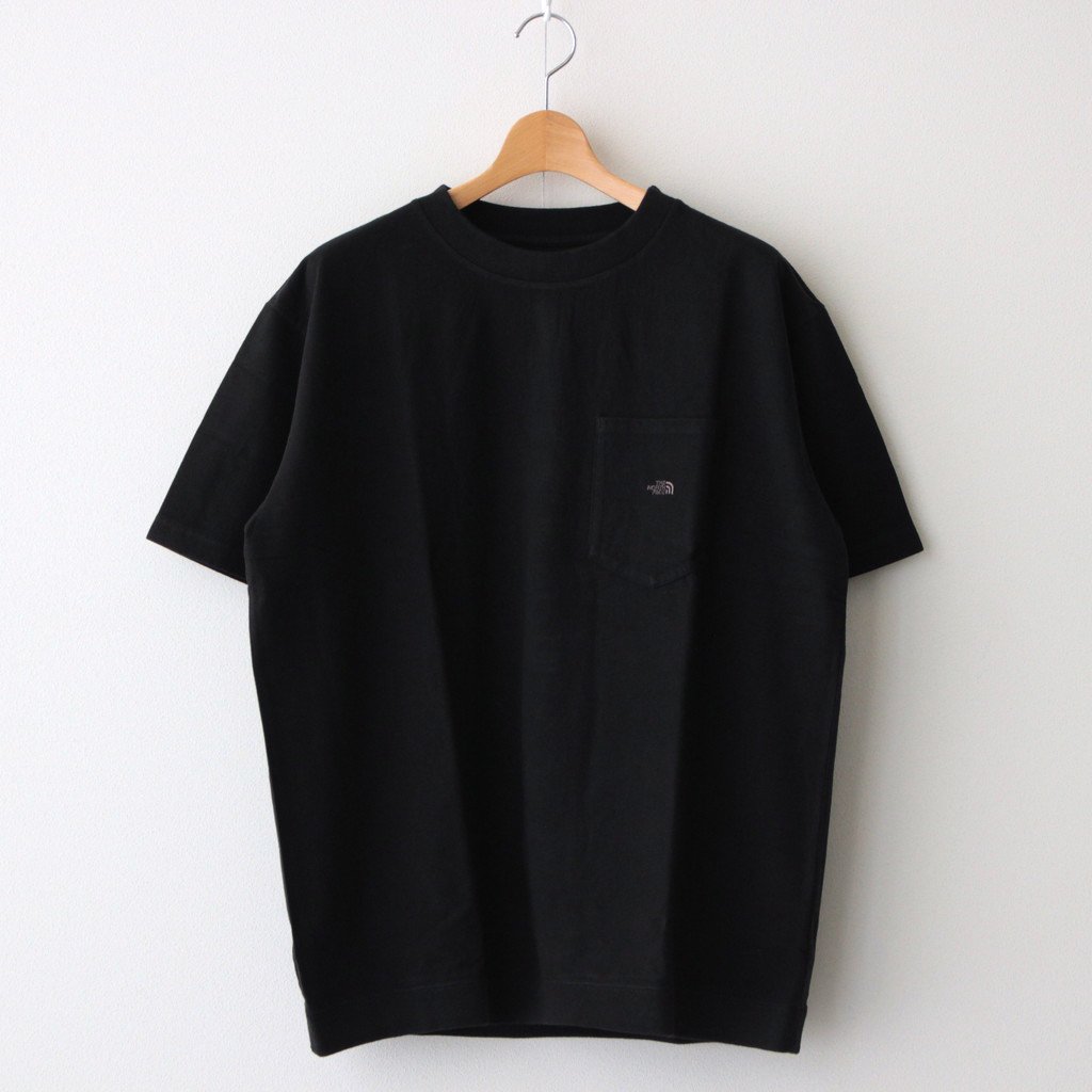 THE NORTH FACE PURPLE LABEL｜HIGH BULKY H/S POCKET TEE #BLACK [NT3206N]