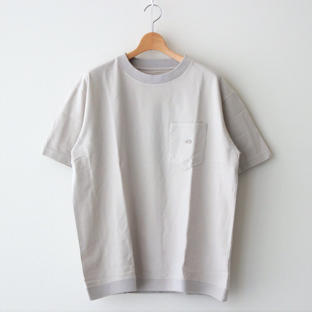 THE NORTH FACE PURPLE LABEL｜HIGH BULKY H/S POCKET TEE #LIGHT GRAY [NT3206N]