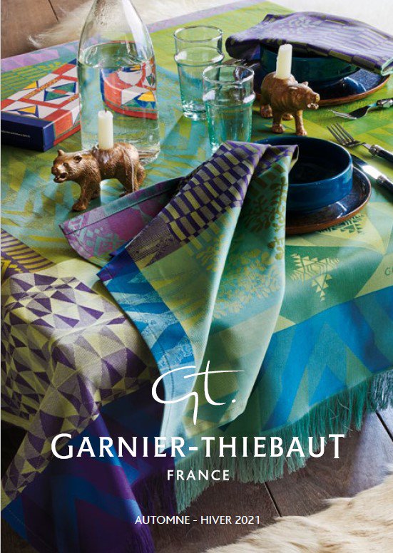 Garnier Thiebaut - ガルニエ・ティエボー - テーブルクロス フランス 