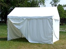組立式テント 糸入り透明ビニール（0.3t）横幕 - テントの激安通販 