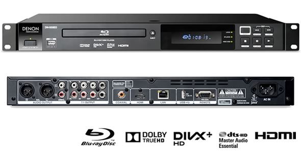 DENON DN-500BD MKII 業務用Blu-ray（ブルーレイ）プレーヤー DVD CD USB DVD+RW 音声ファイル  denon デノン 販売 価格
