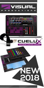 VISUAL PRODUCTIONS CUELUX DMX ソフトウェア TIMECODE 国内正規品 舞台照明 演出照明 価格 販売