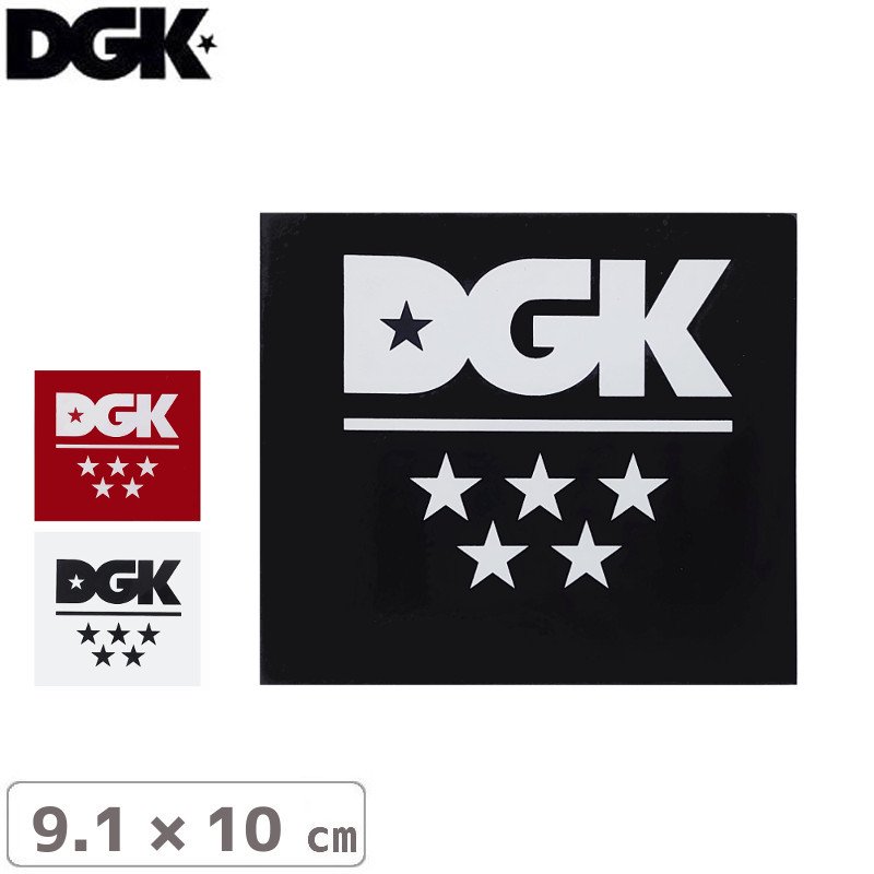 DGK skateboard sticker ディージーケー スケートボード ステッカー スケボー Familia 【74%OFF!】