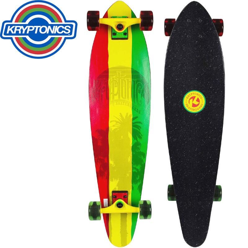 KRYPTONICS クリプトニクス ロングボード スケボー 36 LONGBOARD 36インチ RASTA PALMS NO19