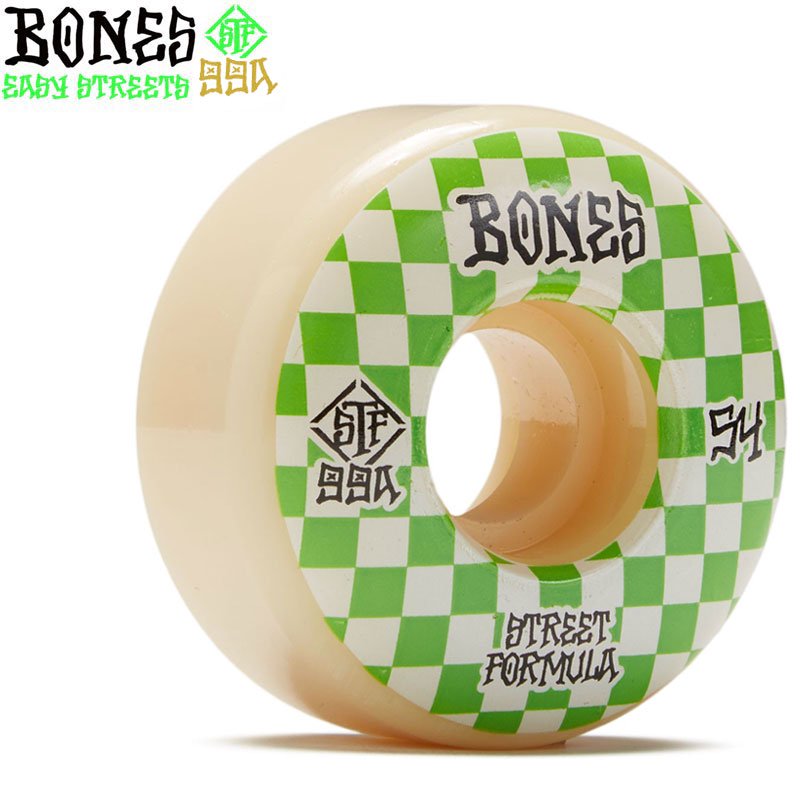 ボーンズ BONES スケボーウィール STF PATTERNS V3 SLIMS 99A 54mm NO236