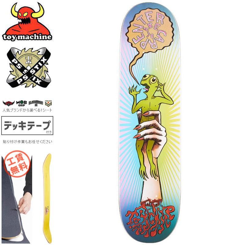 トイマシーン TOY MACHINE スケボー デッキ CARPENTER TURTLE HAND DECK 8.0インチ NO252