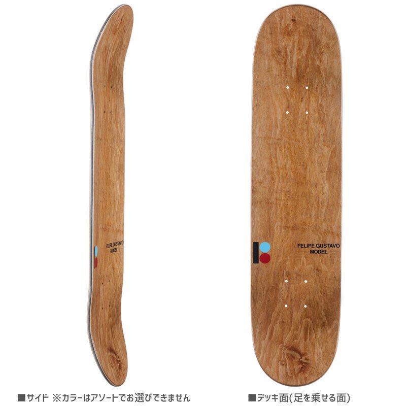 3135円 最大55%OFFクーポン プランビー PLAN-B スケートボード デッキ GUSTAVO MONUMENT DECK 7.75インチ NO216