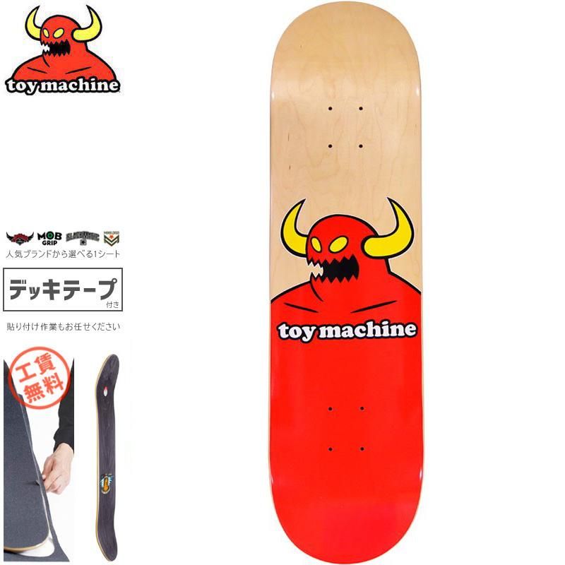 トイマシーン TOY MACHINE デッキ MONSTER DECK 8.25インチ ナチュラル 