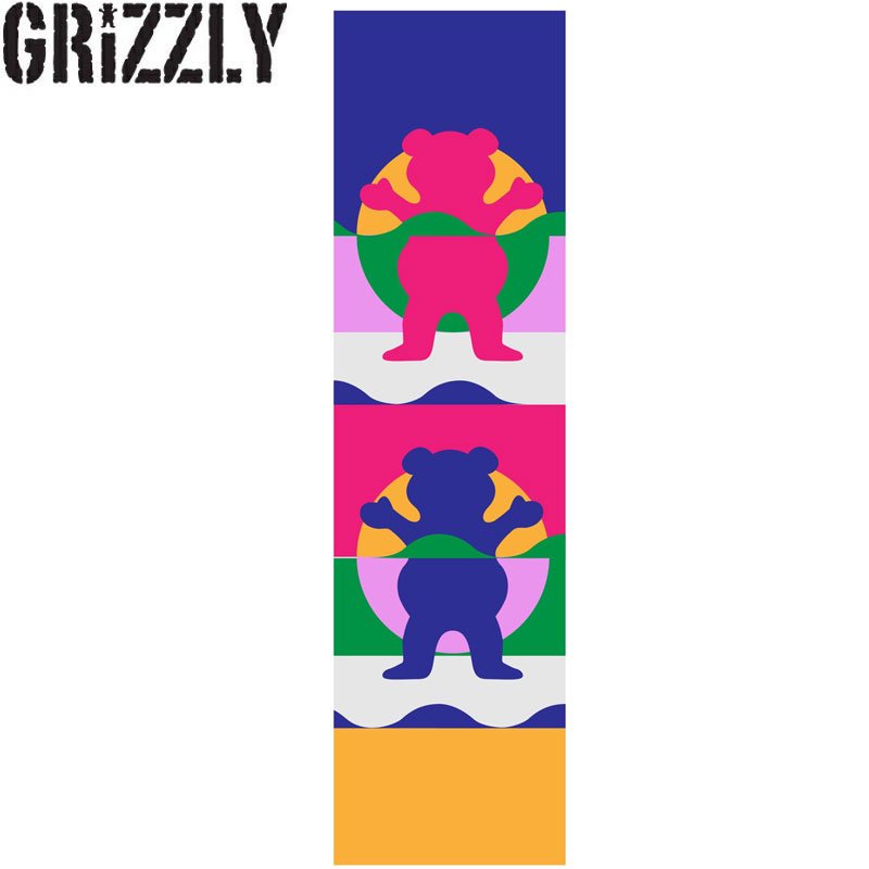 グリズリー GRIZZLY GRIPTAPE デッキテープ CANNES GRIPTAPE マルチ 9ｘ33 NO34