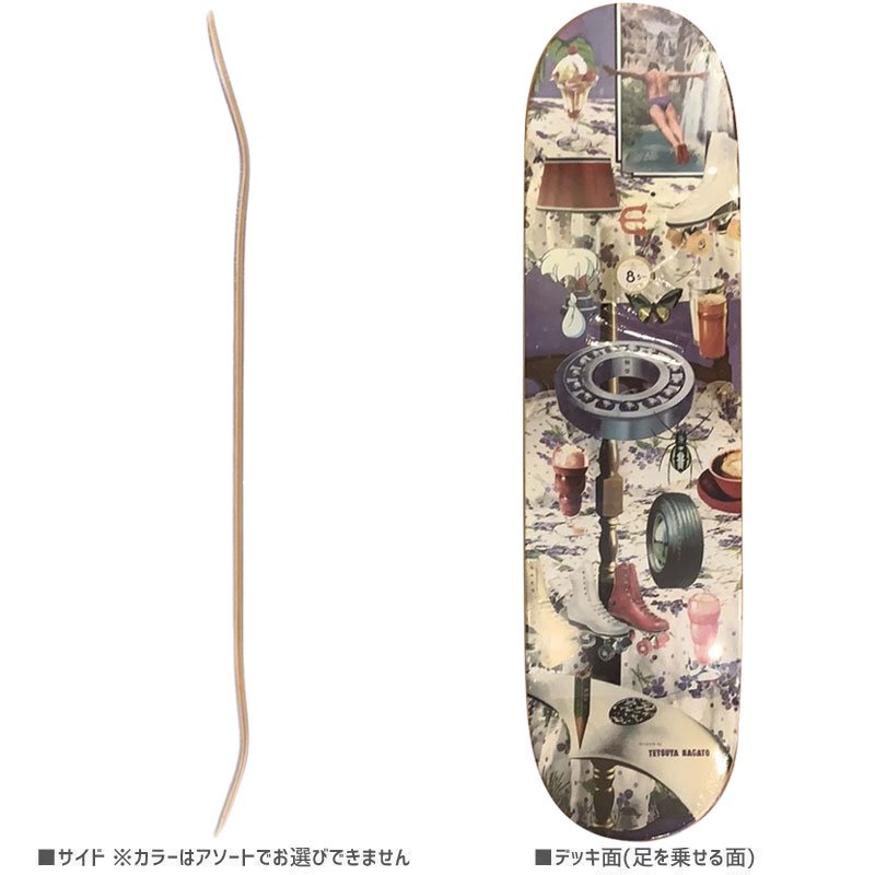 EVISEN エビセン スケートボード デッキ TOKONOMA DECK 8.0インチ 