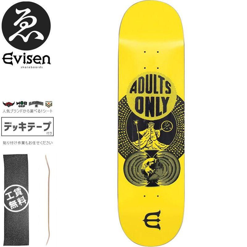 EVISEN エビセン スケートボード デッキ ADULTS ONLY DECK 7.875インチ 