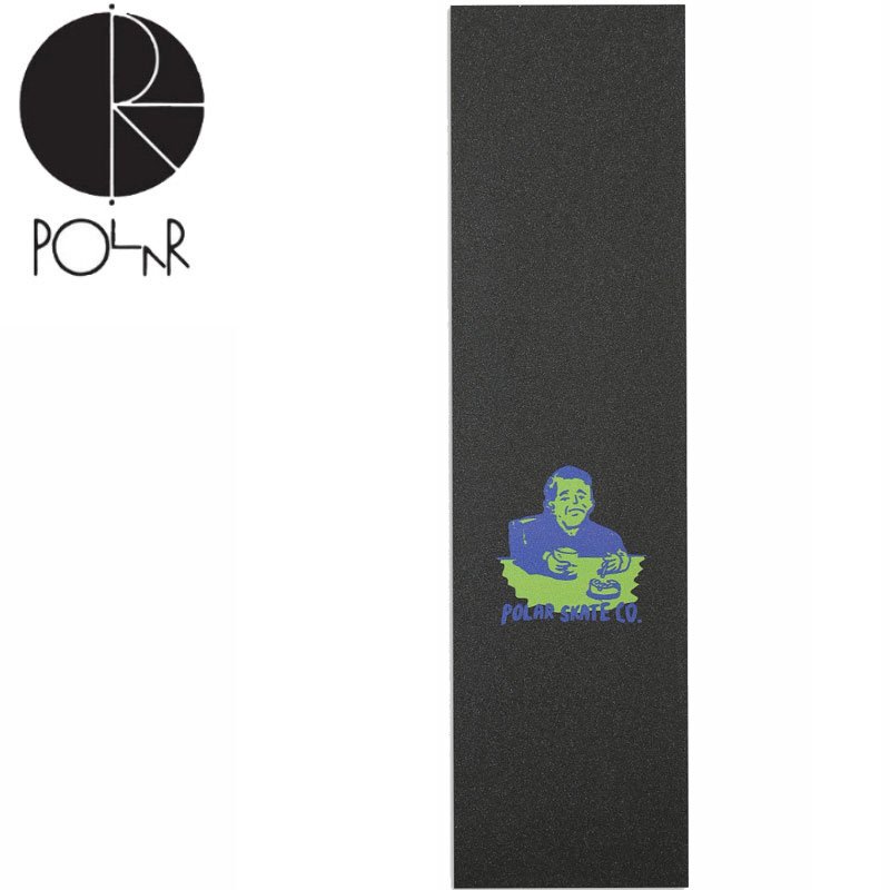 POLAR ポーラー スケボー デッキテープ CHAIN SMOKER GRIPTAPE 9x33 NO8