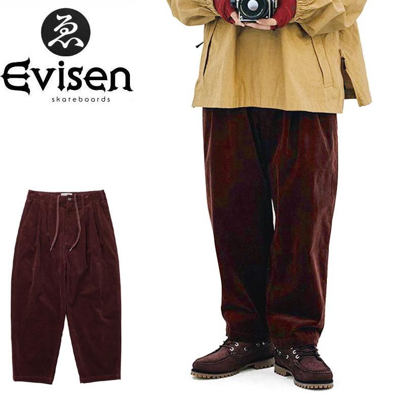 Evisen Skateboards エビセン パンツ ブラック XLサイズ