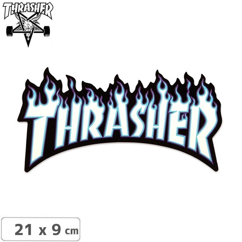 82円 クリスマス特集2022 スラッシャー THRASHER Diamond Logo Sticker ステッカー スケートボード スケボー シール