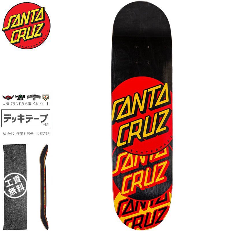 サンタクルーズ SANTA CRUZ スケートボード デッキ DESCEND DOT 7PLY