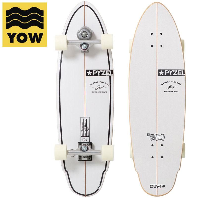 YOW サーフスケート ロングボード コンプリート PYZEL GHOST 33.5インチ SURFSKATE ヤウ システム スラスタートラック仕様  NO1