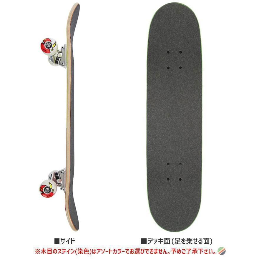 トイマシーン TOY MACHINE キッズ スケボー コンプリート MONSTER MINI COMPLETE 7.375インチ イエロー NO21