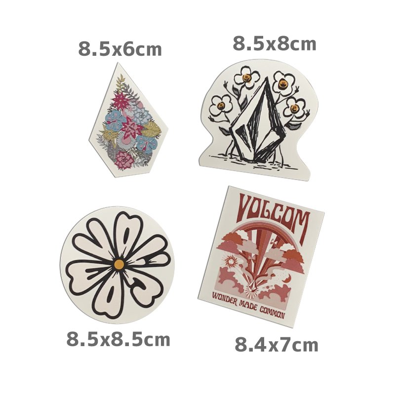 90％以上節約 ８枚セット VOLCOM ステッカー ienomat.com.br