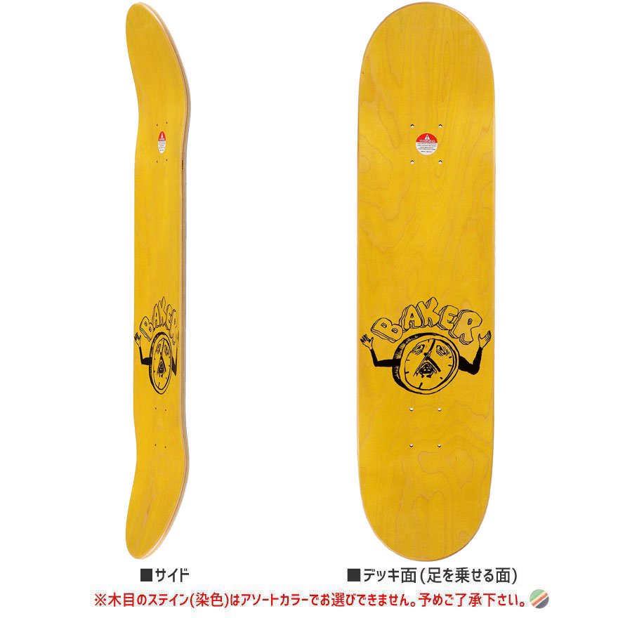 ベーカー BAKER スケートボード デッキ RAYNOLDS TOON GOONS DECK 8.0