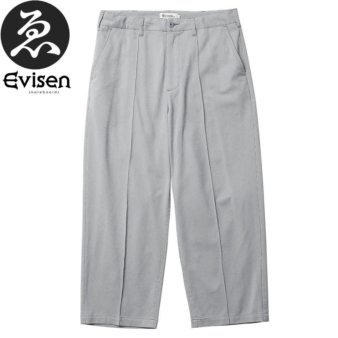 EVISEN エビセン スケボー イージー パンツ SURF KNIT PANTS GRAY 