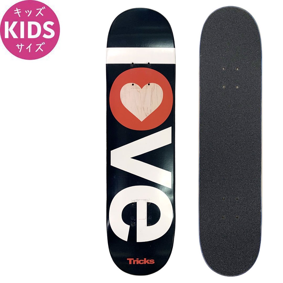 TRICKS トリックス キッズ スケボー デッキ LOVE KIDS MINI DECK NO1