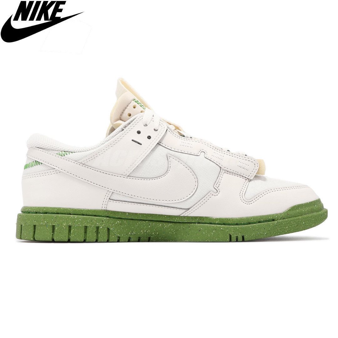 NIKE ナイキ WOMENS ウィメンズ シューズ AIR DUNK LOW JUMBO グレー/グリーン NO222