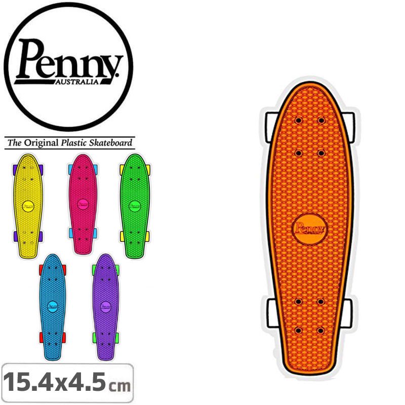ペニー Penny Sticker ステッカー Floor Decal 6色 15 5cm X 4 5cm No 06