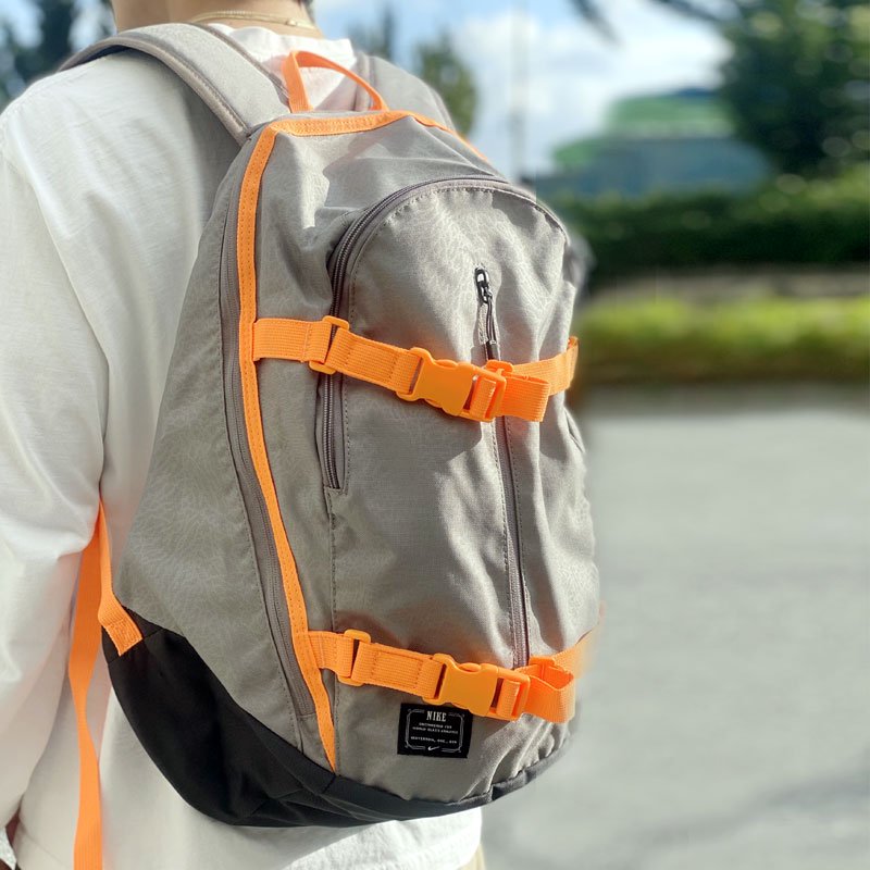 Nike Sb ナイキ スケボー バックパック Hi Backpack スケートキャリー グレー X オレンジ No7