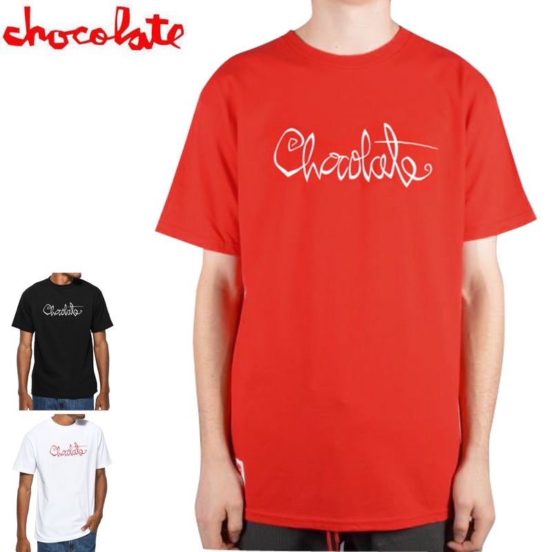 チョコレート CHOCOLATE スケートボード Tシャツ HERITAGE ORIGINAL SCRIPT NO134