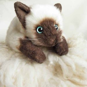 日本製のぬいぐるみll シャム猫 猫雑貨 猫グッズ専門通販 猫的生活百貨店 けいと屋ニコル