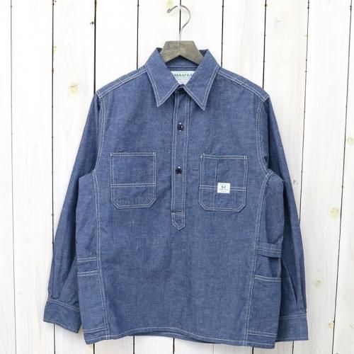『GARDENER SHELL HALF(CHAMBRAY)』(BLUE)