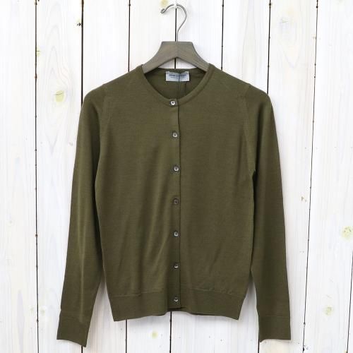 『FLORENCE-LS CN CARDIGAN』(KIELDER GREEN)