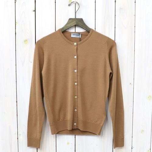 『FLORENCE-LS CN CARDIGAN』(CAMEL)