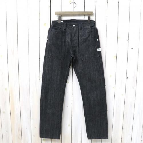 『FALL LEAF R PANTS(14oz DENIM)』(BLACK)