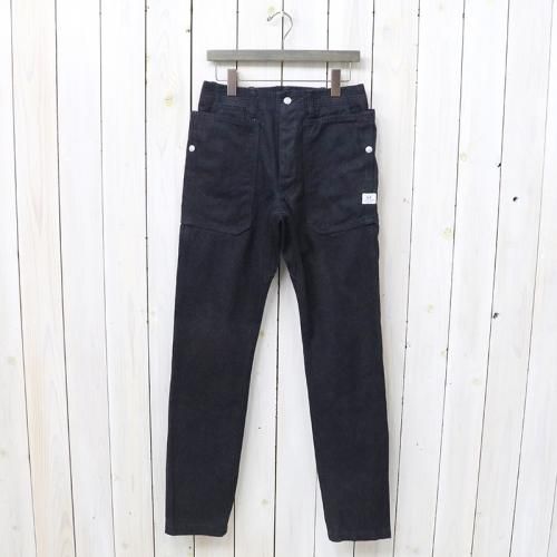 『FALL LEAF SPRAYER PANTS(CHINO DENIM)』(INDIGO)