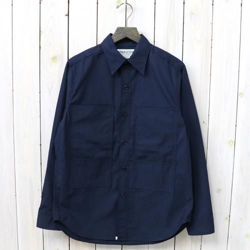 『PRUNER LEAF HALF(POPLIN)』(NAVY)