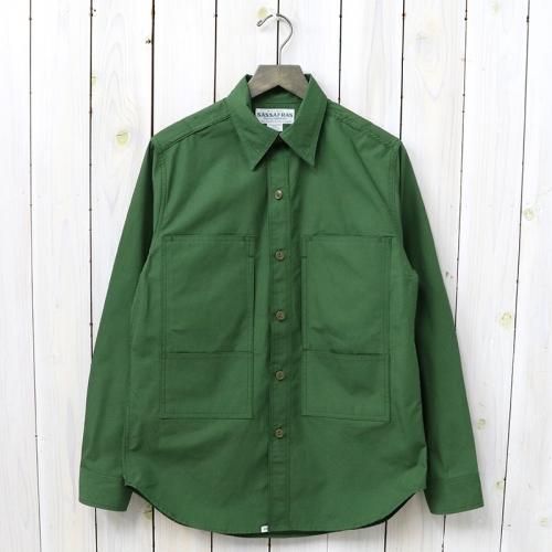 『PRUNER LEAF HALF(POPLIN)』(OLIVE)