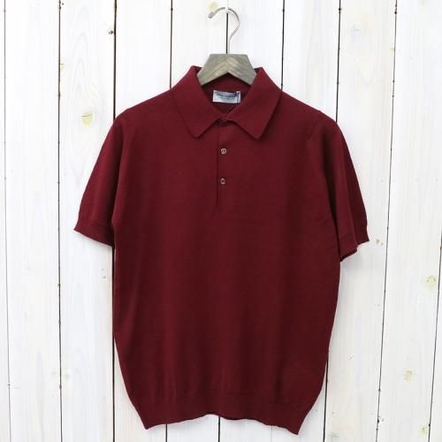 『S3798-SHIRT SC SS』(BURGUNDY GRAIN)
