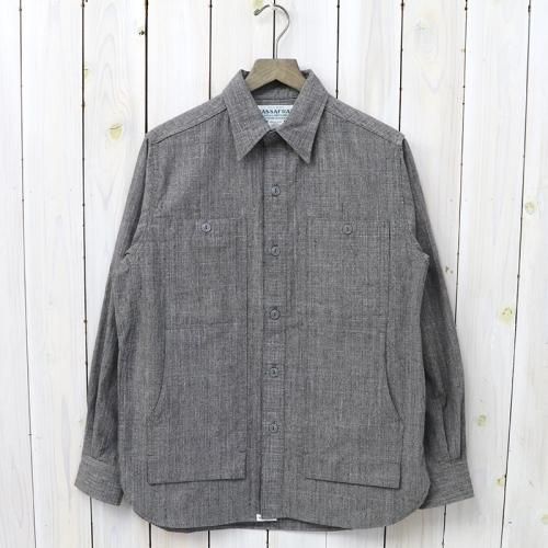 『FEEL SUN SHIRT(PLAIN WEAVE)』(GRAY)