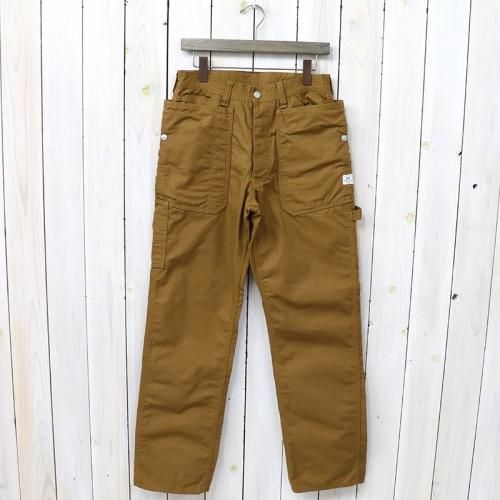 『FALL LEAF GARDENER PANTS(OXFORD)』(BROWN)