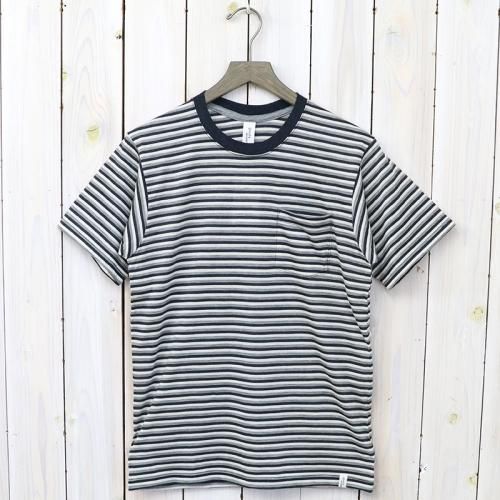 『S/S POCKET TEE』(BORDER A)
