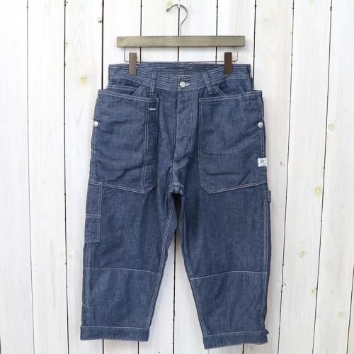 『FALL LEAF GARDENER PANTS 2/3(8oz CHAMBRAY)』(BLUE)