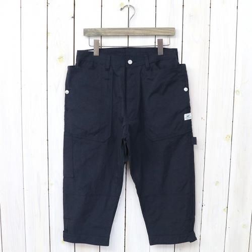 『FALL LEAF GARDENER PANTS 2/3(NYLON OXFORD)』(NAVY)